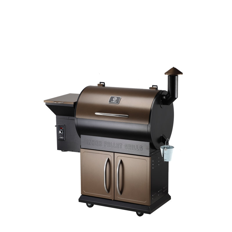 Z GRILLS 22'' W Wood Pellet Grill, Copper