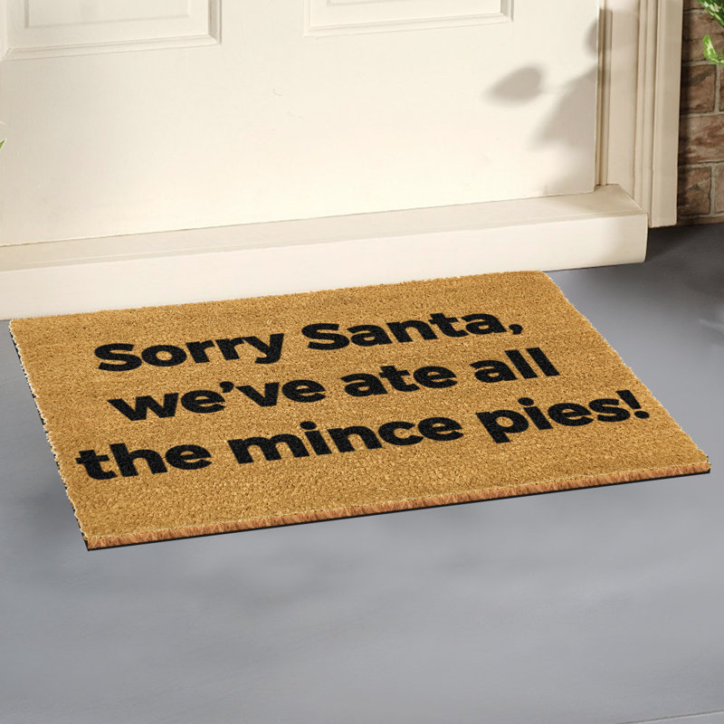 Dariana Non-Slip Christmas Outdoor Doormat
