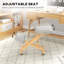 Fauteuil ergonomique à genoux, fauteuil Posture Knee pour la maison, blanc crème