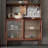 All Solid Wood Simple Food Cabinet