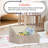 Ebern Designs 3 Pack Collapsible Trapezoid Storage Bins Bin-666502449