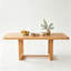 Table de salle à manger extensible en bois massif Topmax-514091505
