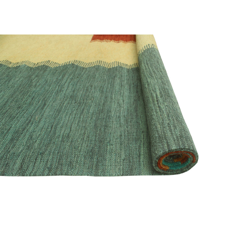 Botarf Wool Striped Indoor Rug
