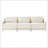 Three - Seater Sofa With Lumbar Pillow-1842149014