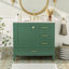 Meuble-lavabo de salle de bain avec structure en pin massif-677289063