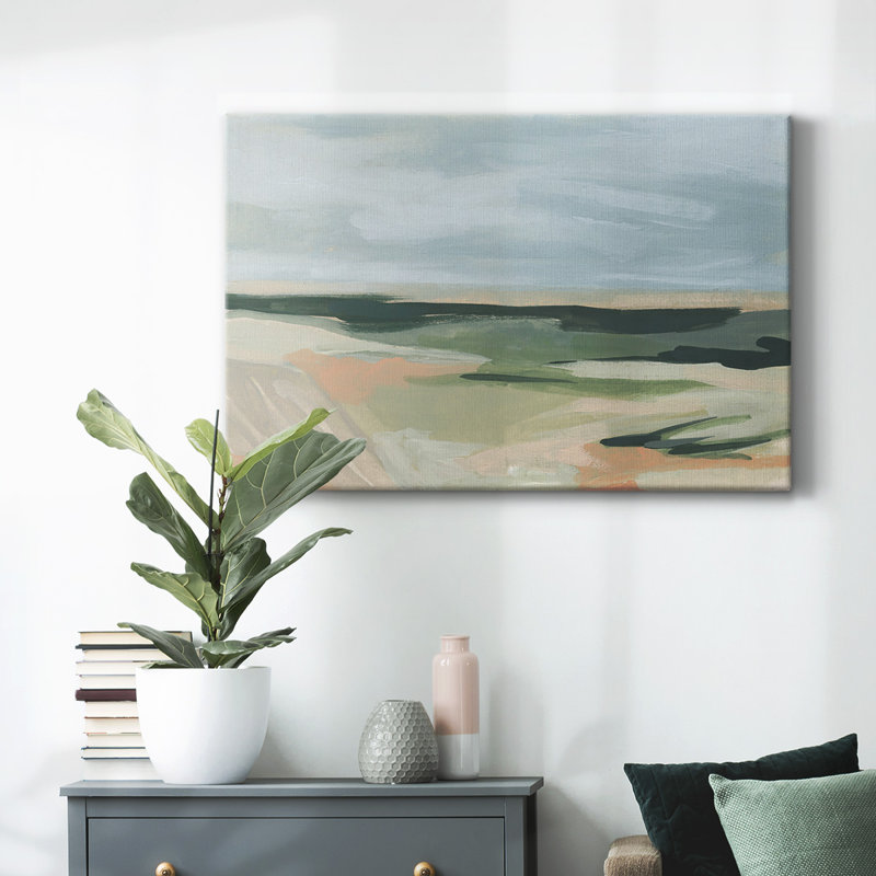 Toile tendue Pastel Plains II-Gallery, H 18 po x l 27 po