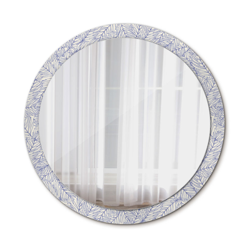 Huldar Glass Flat Wall Mirror