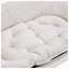 Structure de lit pour chien en velours côtelé surélevé pour petits chiens - Canapé moderne avec pieds en bois d'hévéa et coussin de soutien en mousse, beige