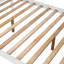 Lit simple superposé simple avec tiroir, rangement et garde-corps-541500799