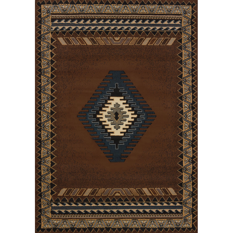 Hyacinthe Camouflage Indoor Rug, Runner 1'11" x 7'4"