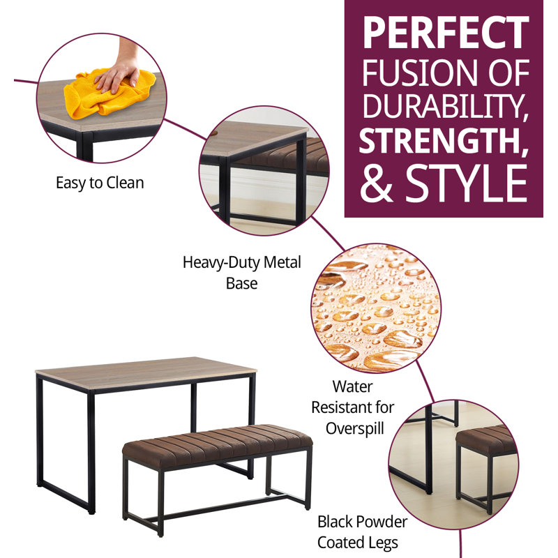 Ammy 4 - Person Dining Set