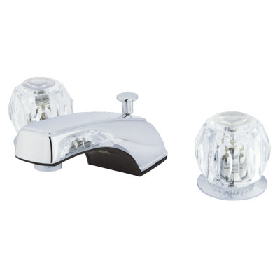 Americana Widespread Bathroom Faucet with Drain Assembly