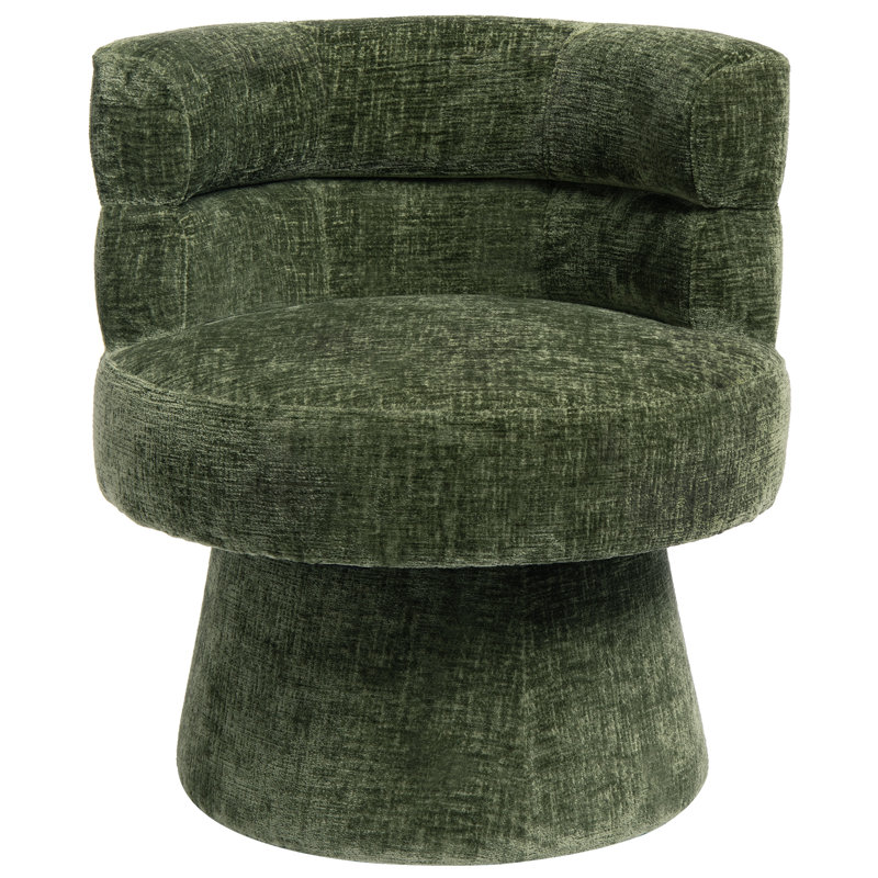 Upholstered Side Chair, Green