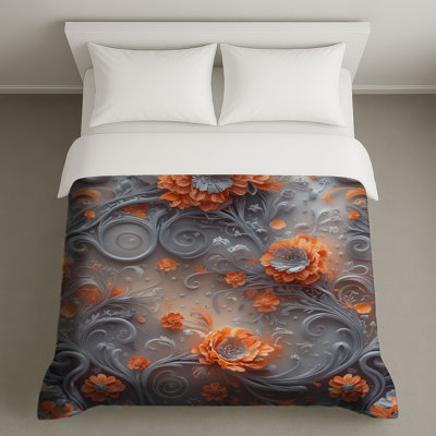 Intricate Floral Arrangement Duvet Covers