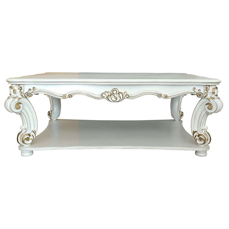 Table basse, Blanc
