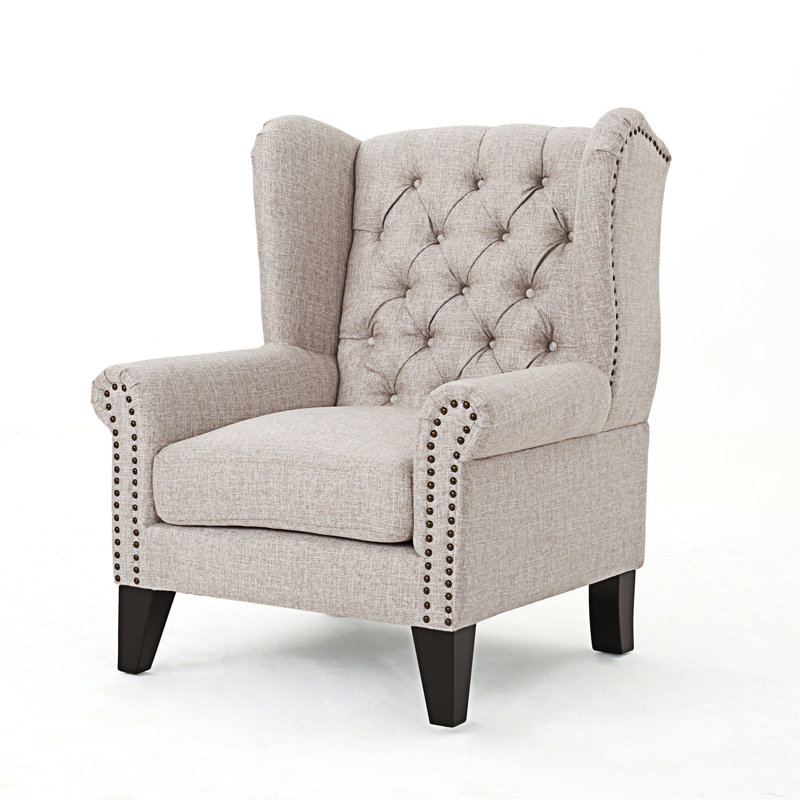 ACCENT CHAIR, Beige