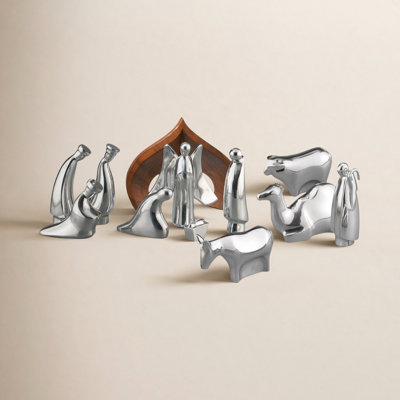 Nambe Nativity 12 Pc Set