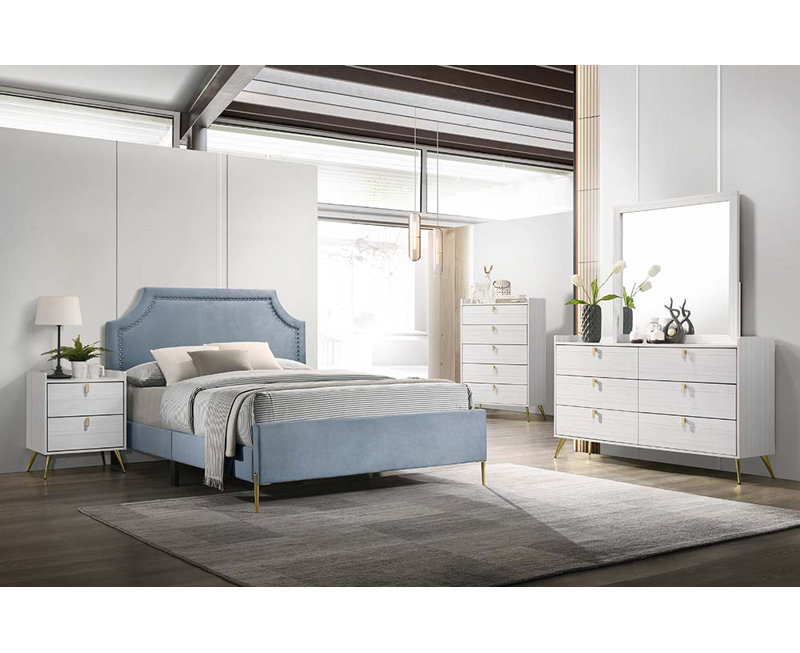 Adaijah Upholstered Standard Bed, Queen