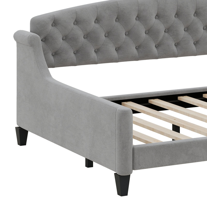 Lit de jour Modern Luxury, gris