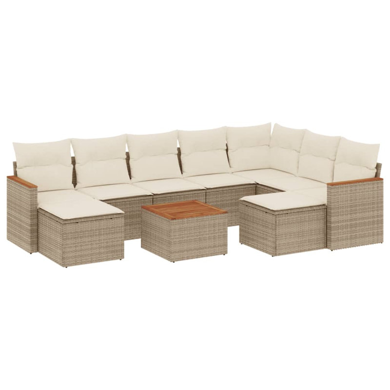 Ensemble de canapé de jardin Vidaxl