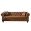 Ensemble canapé 3+2 places, canapé Chesterfield moderne du milieu du siècle, canapé en tissu technique avec accoudoirs roulés et 4 coussins