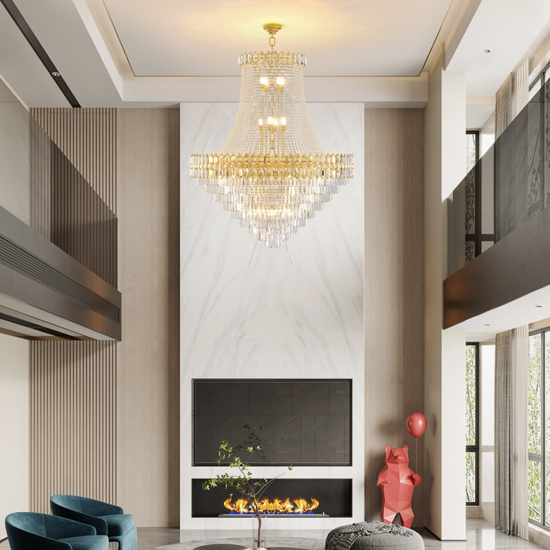 Jeyceon 34 - Light Iron Dimmable Chandelier
