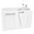 Ella Zen Acrylic Hydro Massage + Independent Foot Massage Walk in Tub 30"x60", Right Inward Swing Door, 2 Piece Faucet-120066531