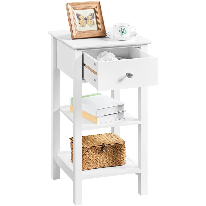 70cm H Manufactured Wood Bedside Table