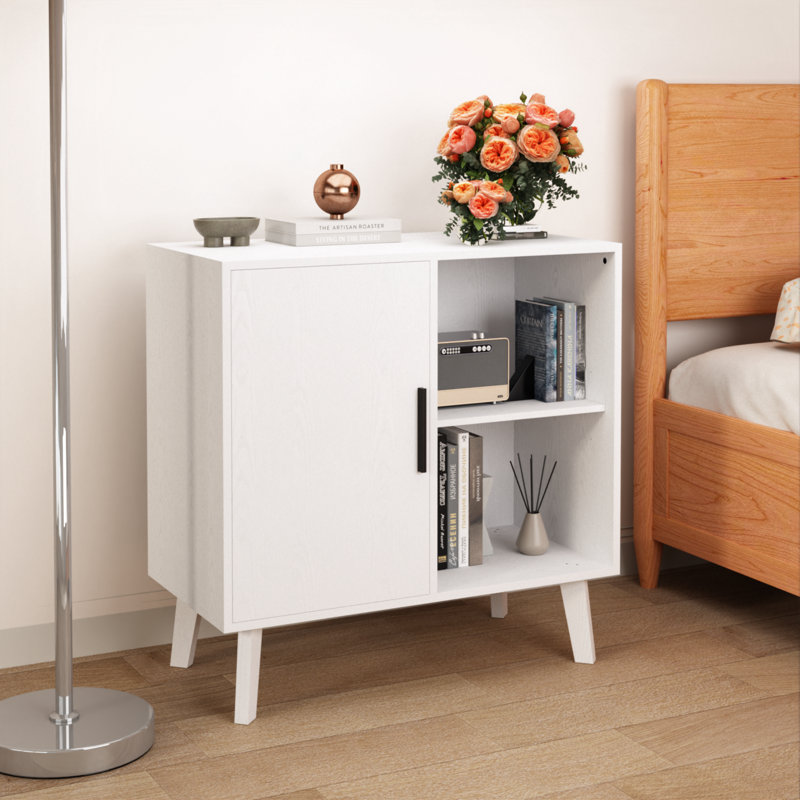 Solid Wood End Table