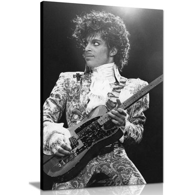 Prince Music - Wrapped Canvas Print