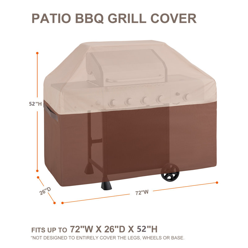 Housse de barbecue universelle Universal, H 52 po x l 72 po x P 26 po
