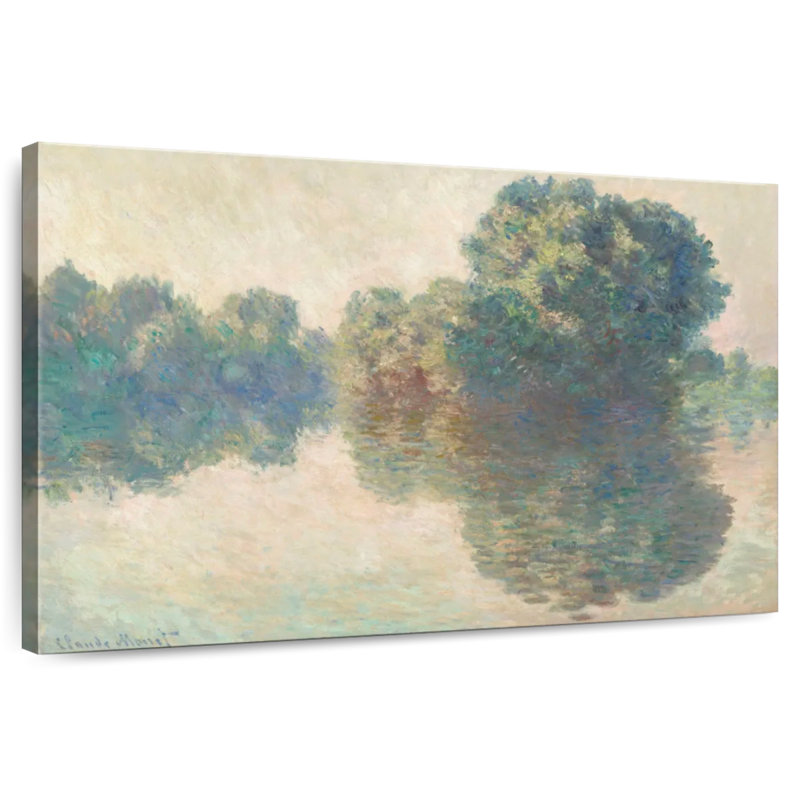 Alvord la seine à Giverny en 1897, H 32 po x l 48 po