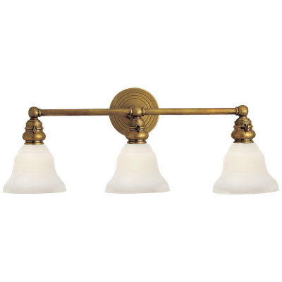 Chapman & Myers Boston Functional Triple Light