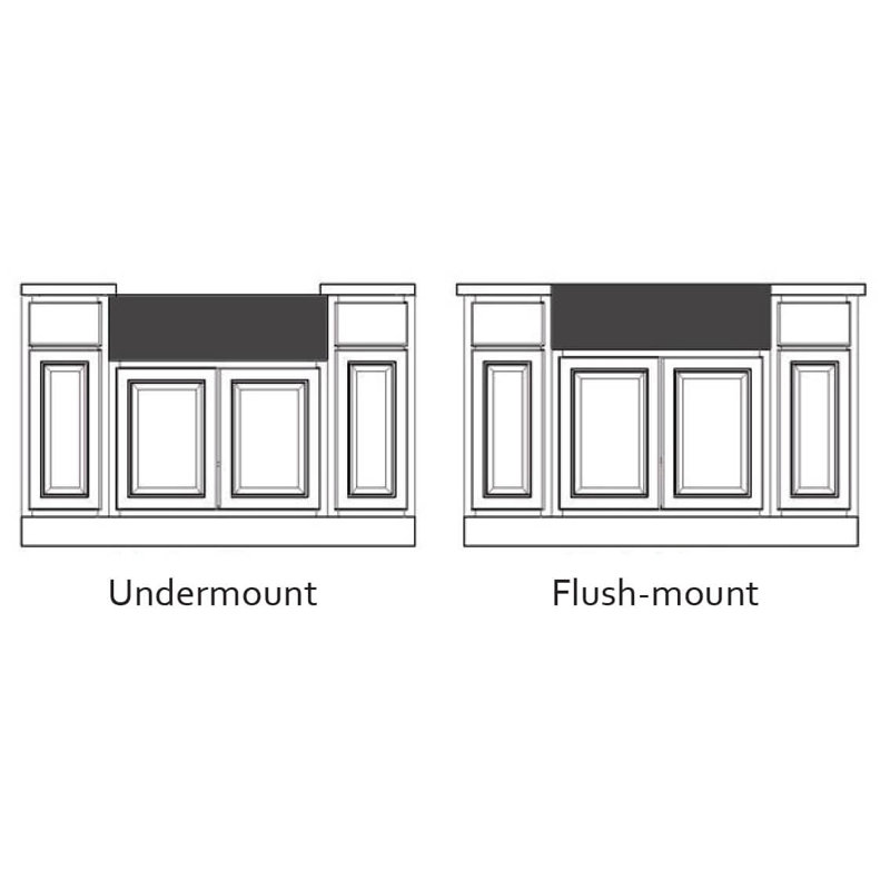 Ruvati 30 x 20 inch Fireclay Reversible Farmhouse Apron-Front Kitchen Sink - Emerald Green