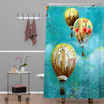 Land Of Lulu Modern Shower Curtain