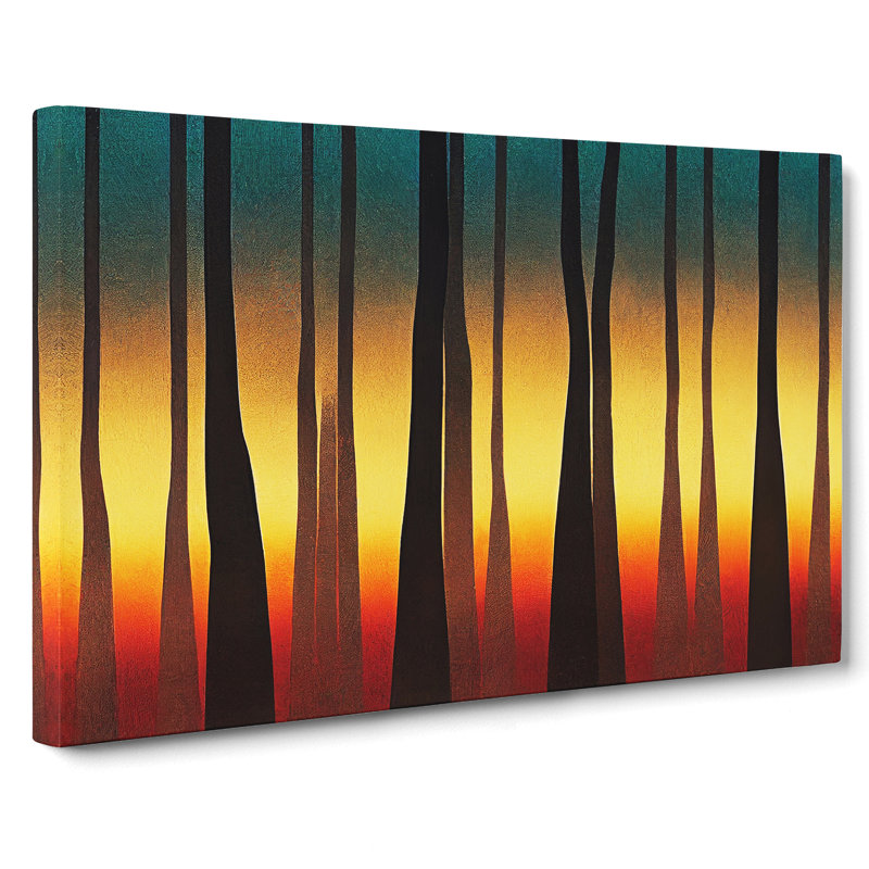 Deco Forest Vol.4 - Wrapped Canvas
