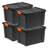 76 Qt./19 Gal. Heavy-duty Stackable Storage Tote 