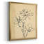 Magnolia croquis II, toile encadrée de qualité supérieure - prête à être accrochée-2006579298-2006579301