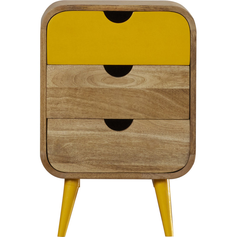 Danville Modern Nighstand, Mango