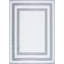 Tapis gris / blanc intérieur / extérieur-406752833