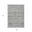 Tapis extérieur lavable rayé gris et gris anthracite 5 pi x 8 pi
