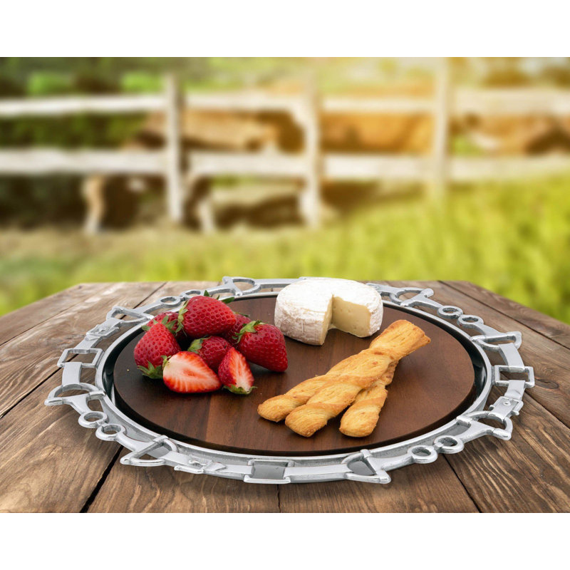 Arthur Court Designs Equestrian Cheese Board