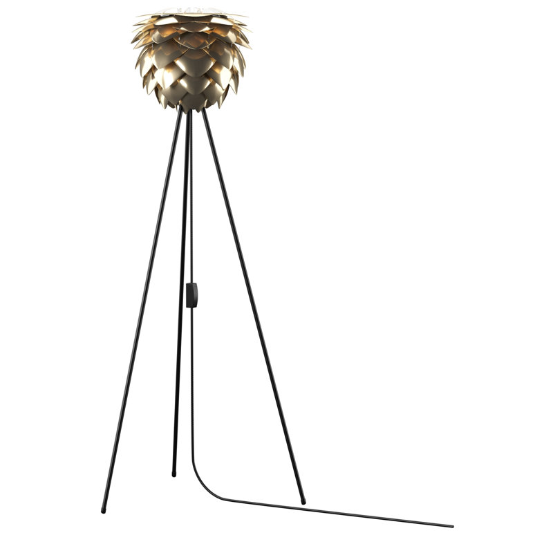 Lampe trépied 50 po Beland, Noir