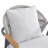 Orla Outdoor Patio Rope Club Chair, Gray Finish Frame With Gray Cushion, Set Of 1