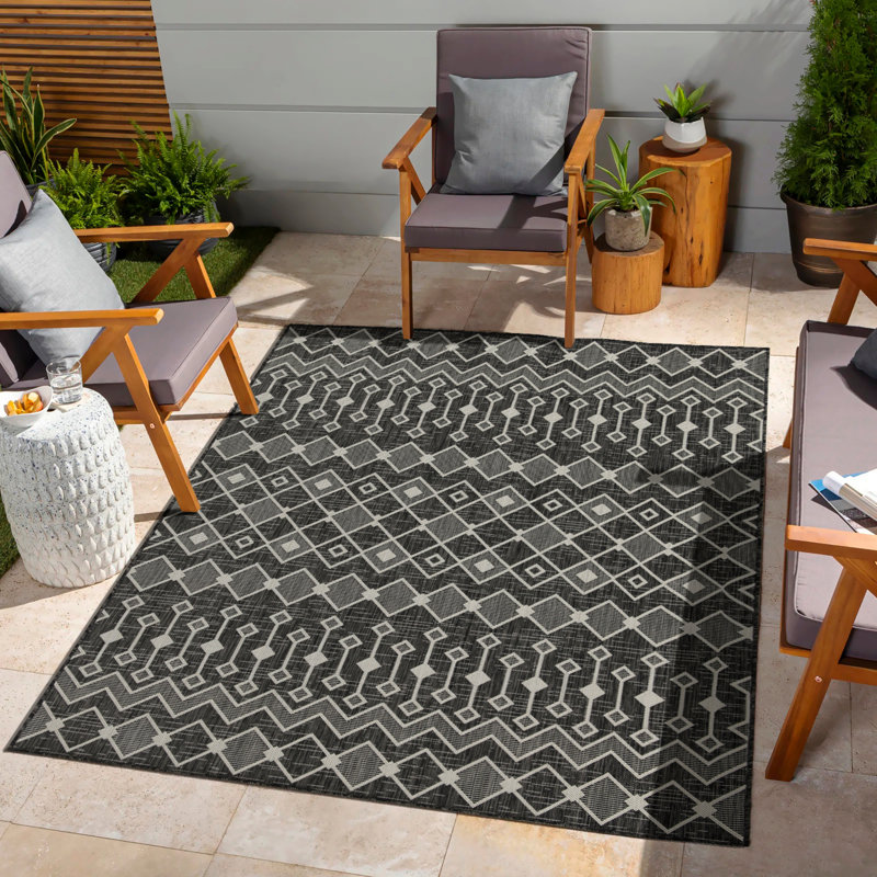 5 Ft. 3 In. X 7 Ft. 3 In. Indoor/Outdoor Area Rug, Rectangle 5'3" x 7'3"