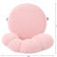Chaise de bureau pivotante à hauteur ajustable recouverte de tissu - Rose 360 Relaxing For Home-1131056456