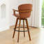 Bartonville Swivel Bamboo Stools-694774512-694774508