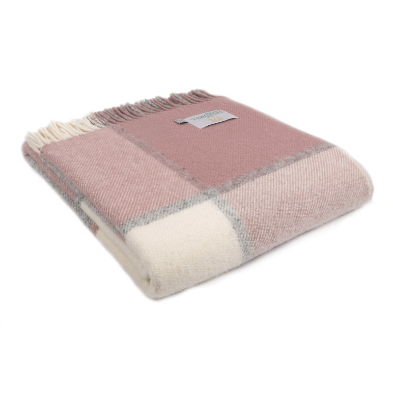 Lifestyle Block Hand Woven Throw Blanket
