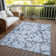 Kinslee Washable Floral Indoor / Outdoor Rug