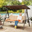 3 Person Porch Swing with Canopy